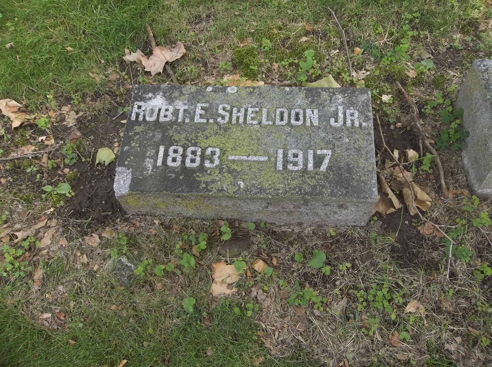 Travels of a Hobgoblin Taphophile Robert & Mary Sheldon Green Lawn