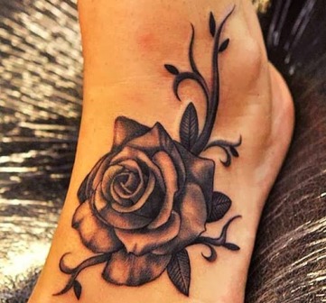 10 Tato Mawar Hitam Terbaru - TATONESIA