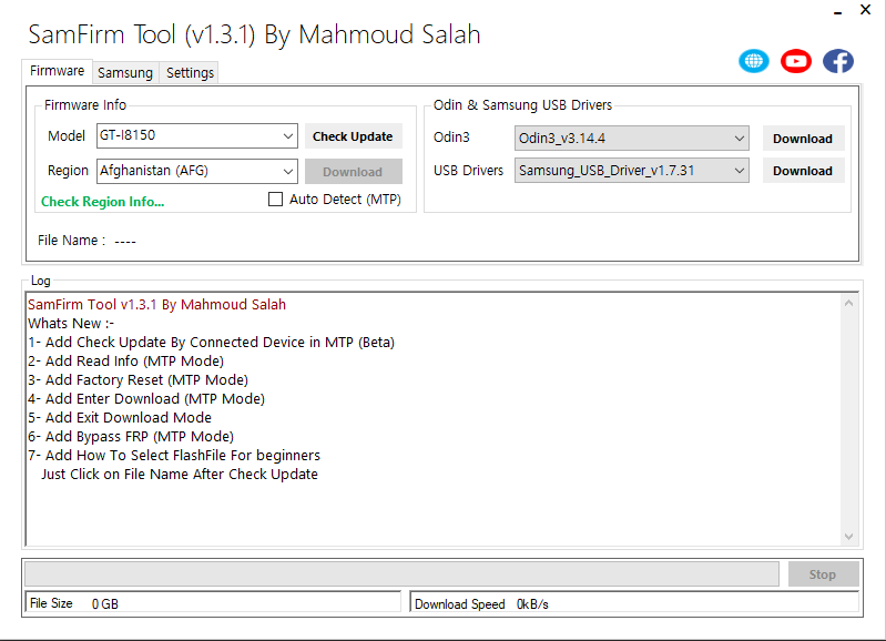 SamFirm v1.3.1 Tool Download Shri_Telecom ~ Shri Telecom Mobile