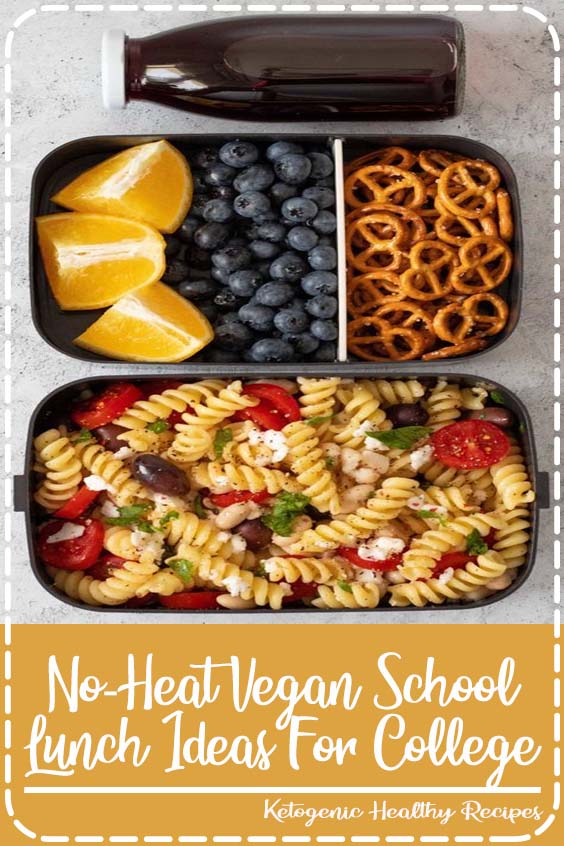 5 No-Heat Vegan School Lunch Ideas For College - Dairy Free and Paleo ...