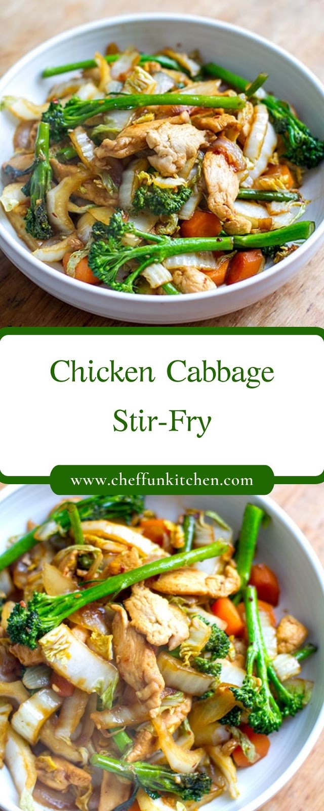 Chicken Cabbage Stir-Fry Chicken Cabbage Stir-Fry