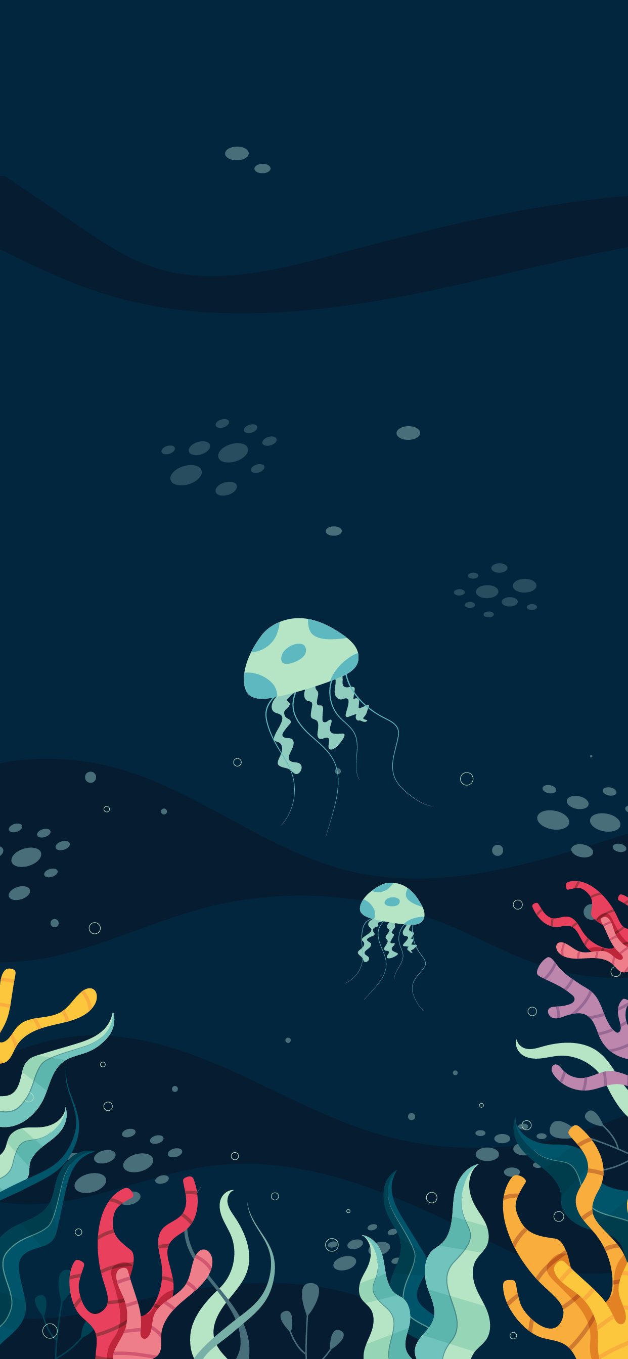 Jellyfish fields wallpaper for iphone Heroscreen