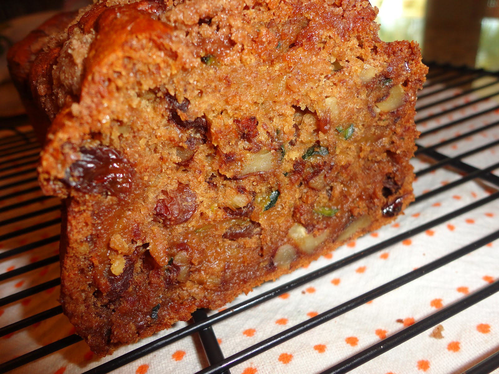 Brave Soul Zucchini Raisin Walnut Bread {Oilfree & Vegan}
