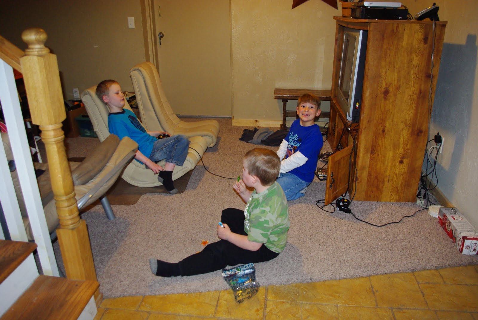 Loa Home for Sale Downstairs Family Room