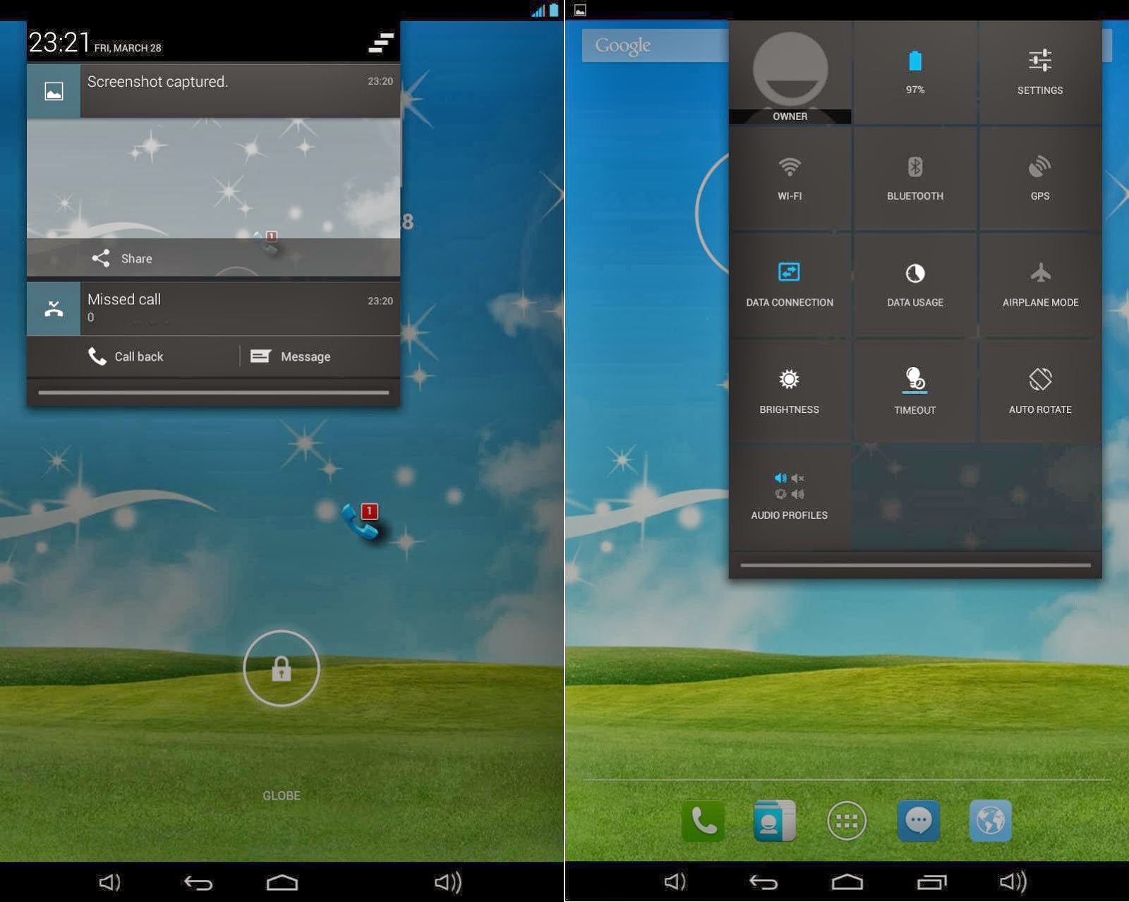 Qube PhoneTab Review: Double The Fun Notification and Quick Toggle Settings