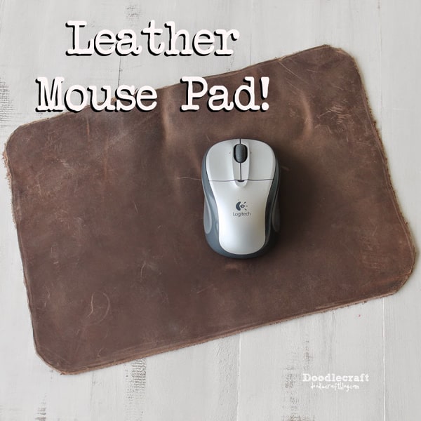 leather mouse pad great gift for father's day!