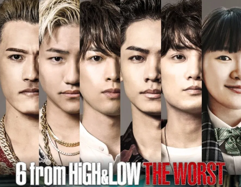 6 From High & Low The Worst (2020) Subtitle Indonesia