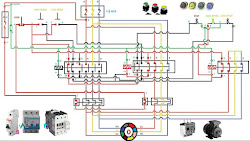 delta starter star diagram control electrical connection motor circuit explanation speed wiring operation start automatic run timer motion animation