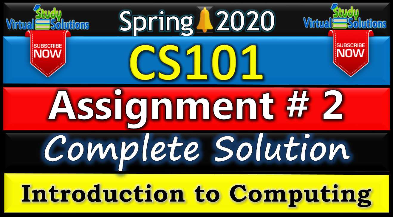 cs101 assignment 2 solution pdf download