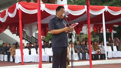 Jadi Irup Hari Bakti PU ke-74, Silangen Bacakan Pidato Presiden Jokowi