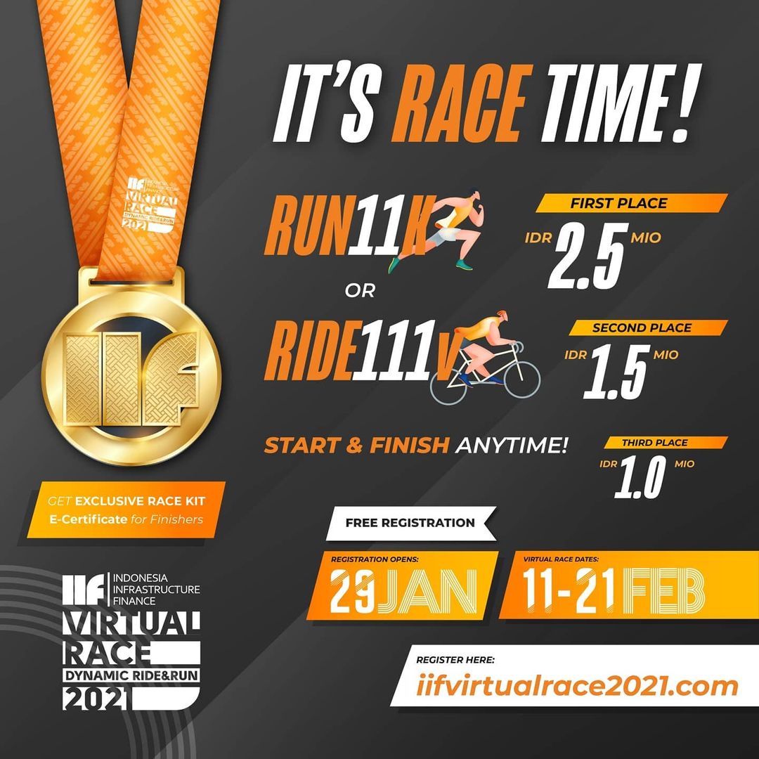 🔍 IIF Virtual Race - Dynamic Ride & Run • 2021 IIF Virtual Race - Dynamic Ride & Run • 2021