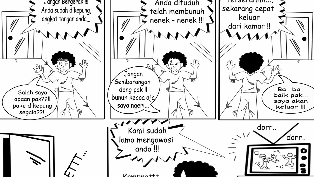 Membuat Komik Yang Lucu