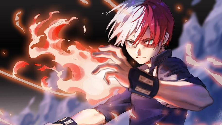 Shoto Todoroki, [My Hero Academia], 4K, #5.345 Wallpaper