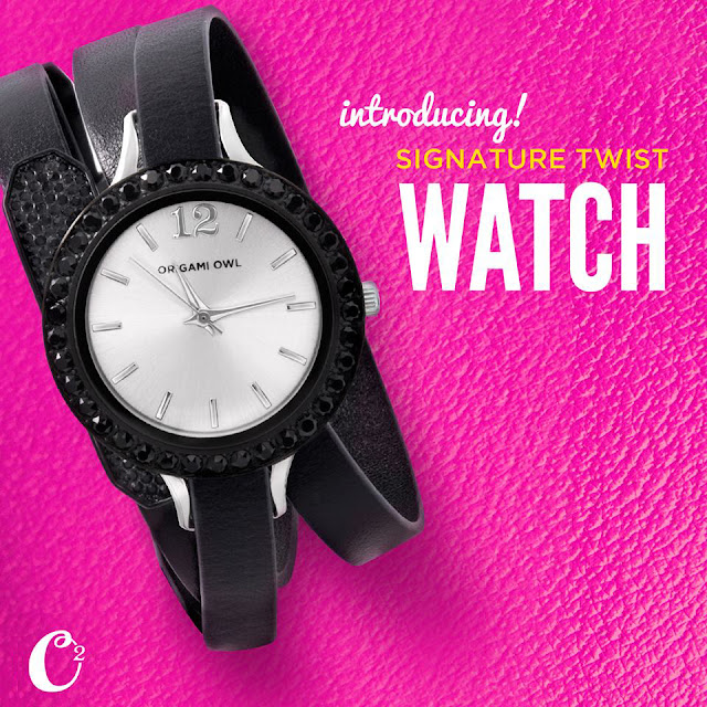 Origami Owl Signature Twist Watch available at StoriedCharms.origamiowl.com
