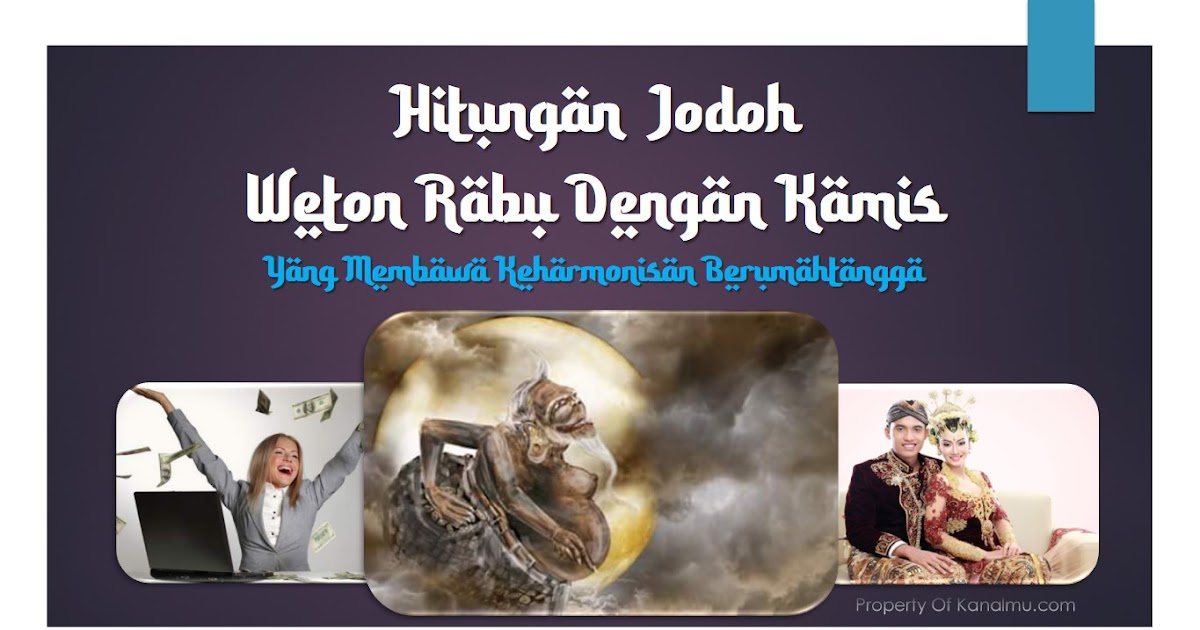 Prediksi kecocokan jodoh berdasarkan perhitungan weton