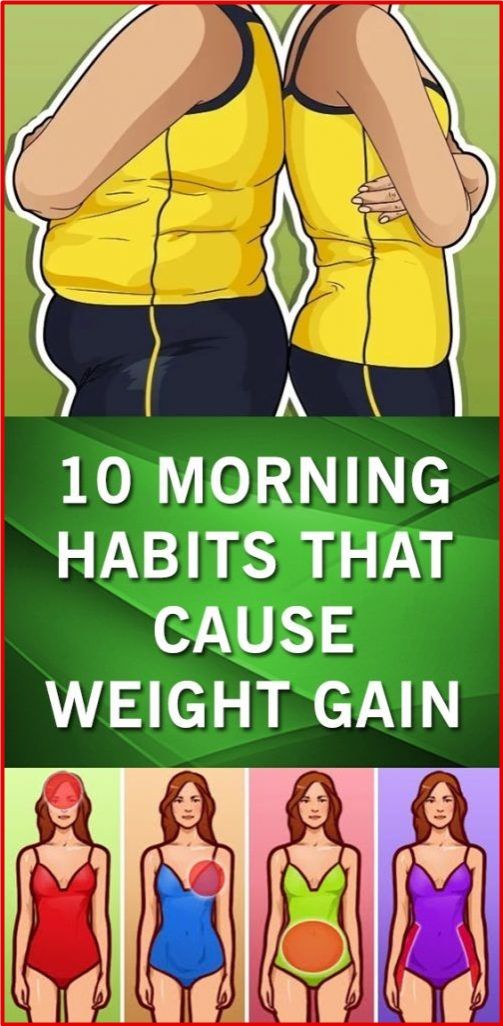10 Morning Habits That Cause Weight Gain wellness days