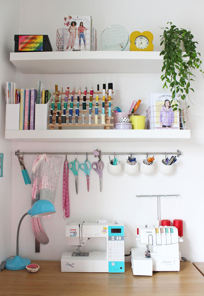 Tilly and the Buttons Tilly's Home Sewing Space Tour (with Video!)