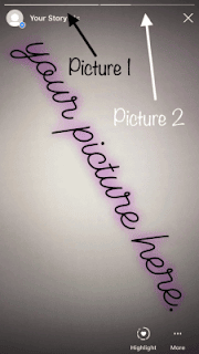 cara menambah foto di story instagram iphone
