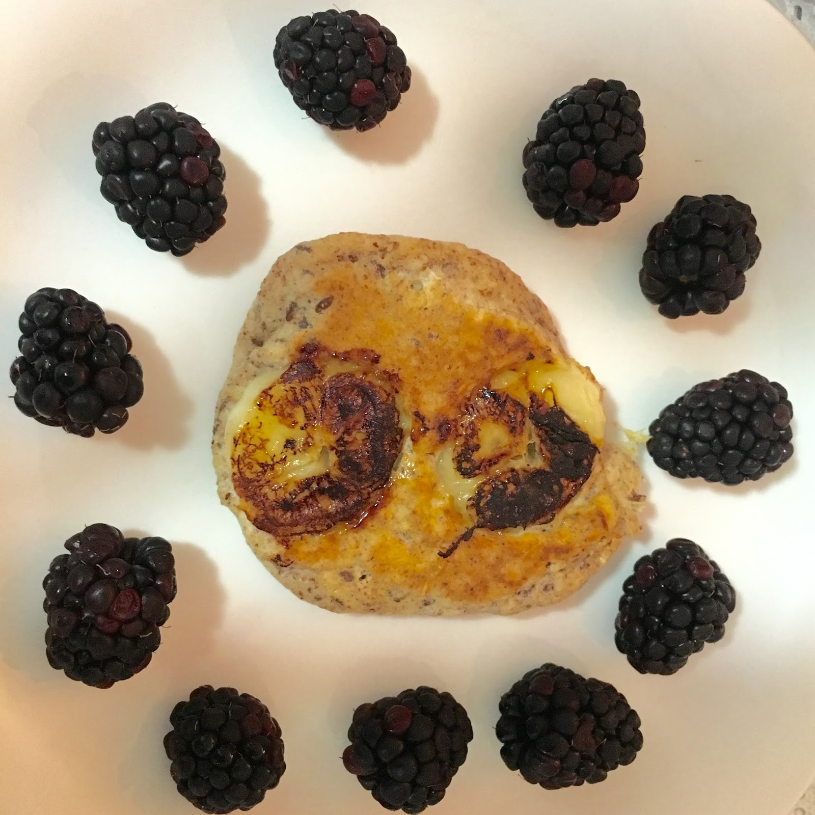 Image showcasing Carrot Cake Protein Pancakes - (Over 35g of Protein!)