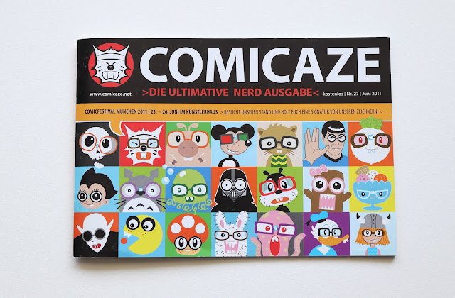 Comicaze Cover Design by St. Königshausen