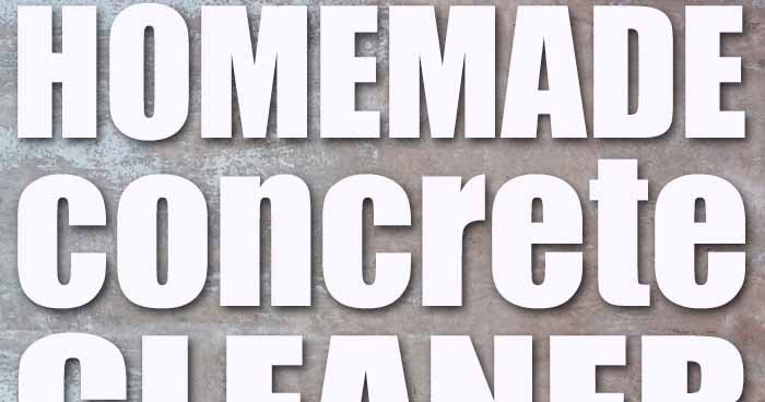 Diy Miracle Concrete Patio Cleaner I Should Be Mopping The Floor