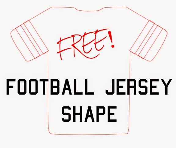 Printable Football Jersey