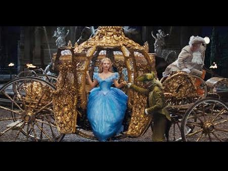 Cinderella 2015 Movie Disney Kereta Kuda Emas