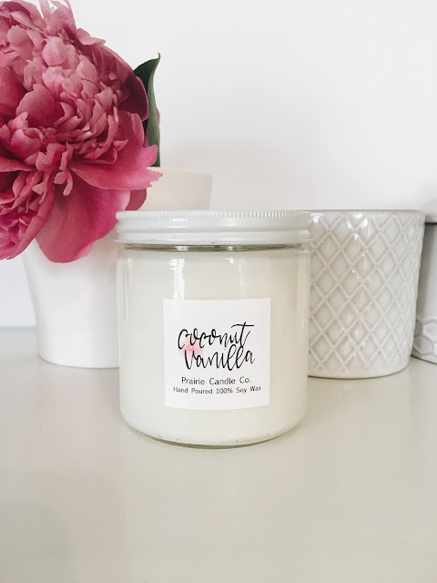 Coconut Vanilla Candle from Prairie Candle Co.