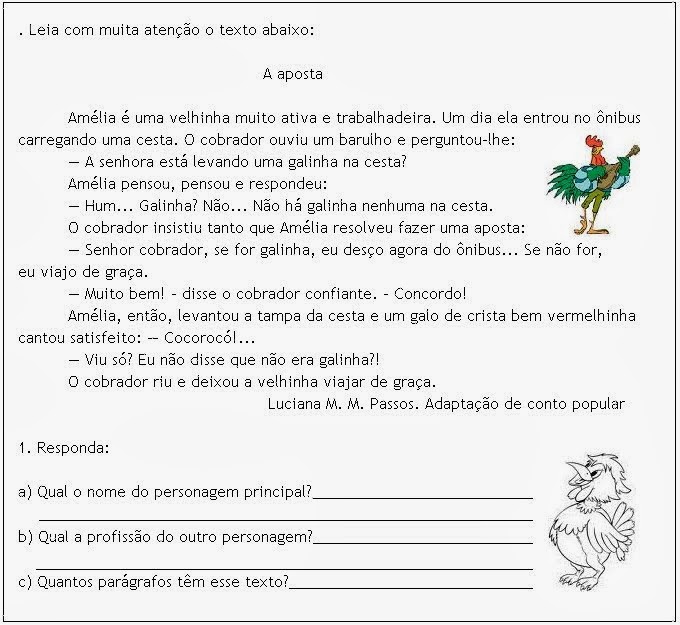 Blog da Escola Adelaide: 4ºAno - 22-04 Quarta-feira