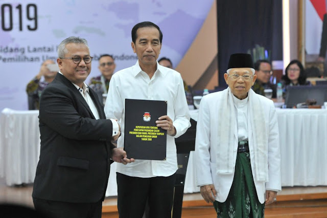 Jokowi-Ma’ruf Sah Jadi Presiden dan Wapres Terpilih