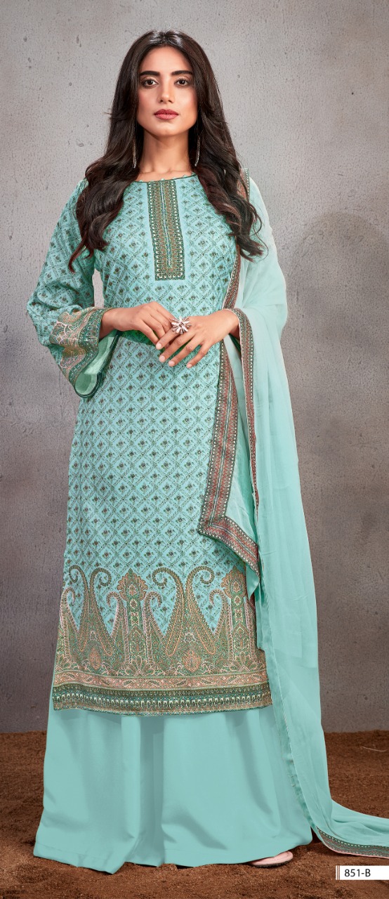 Bipson Aashi Vol 1 Pashmina WInter Wear Collection - Diwan Fashion