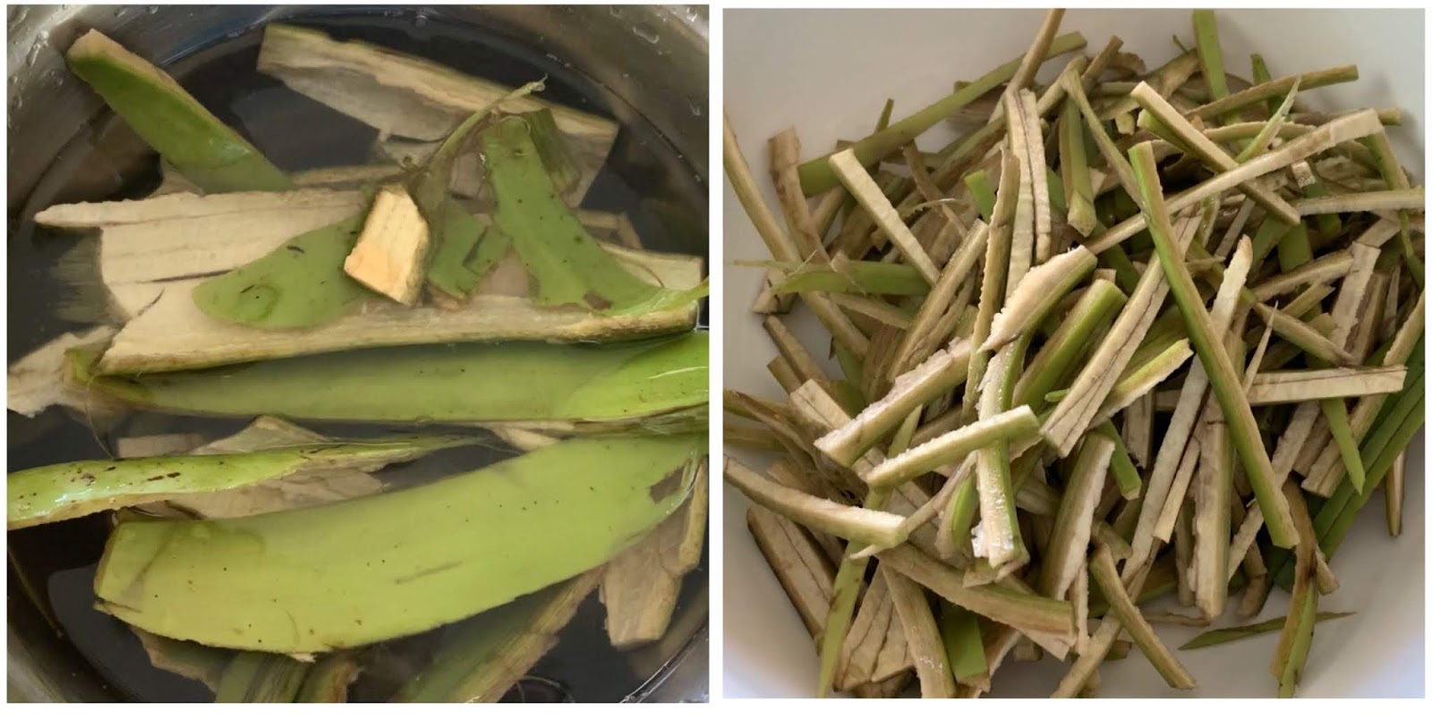 Raw Banana Peel Fritters Raw Plantain Skin Fritters Nendrangai Skin