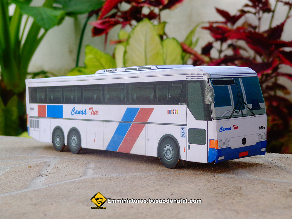 Monobloco da Cannã Tour é confeccionado em miniatura