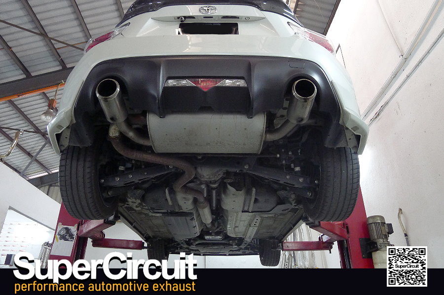 SUPERCIRCUIT Exhaust Pro Shop Toyota 86 Catback Exhaust Custom