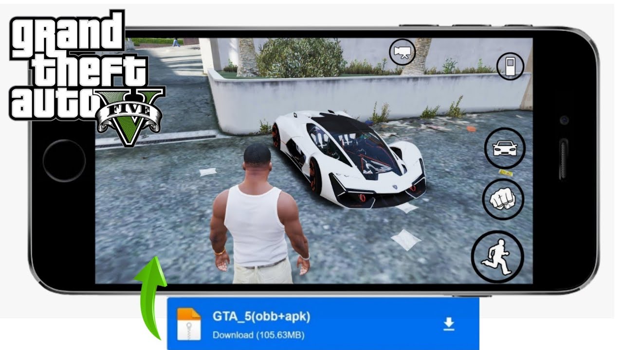 رسميا تحميل لعبة GTA V الأصلية نسخة رسمية لهواتف الإندرويد من ميديا فير برابط مباشر 100%
