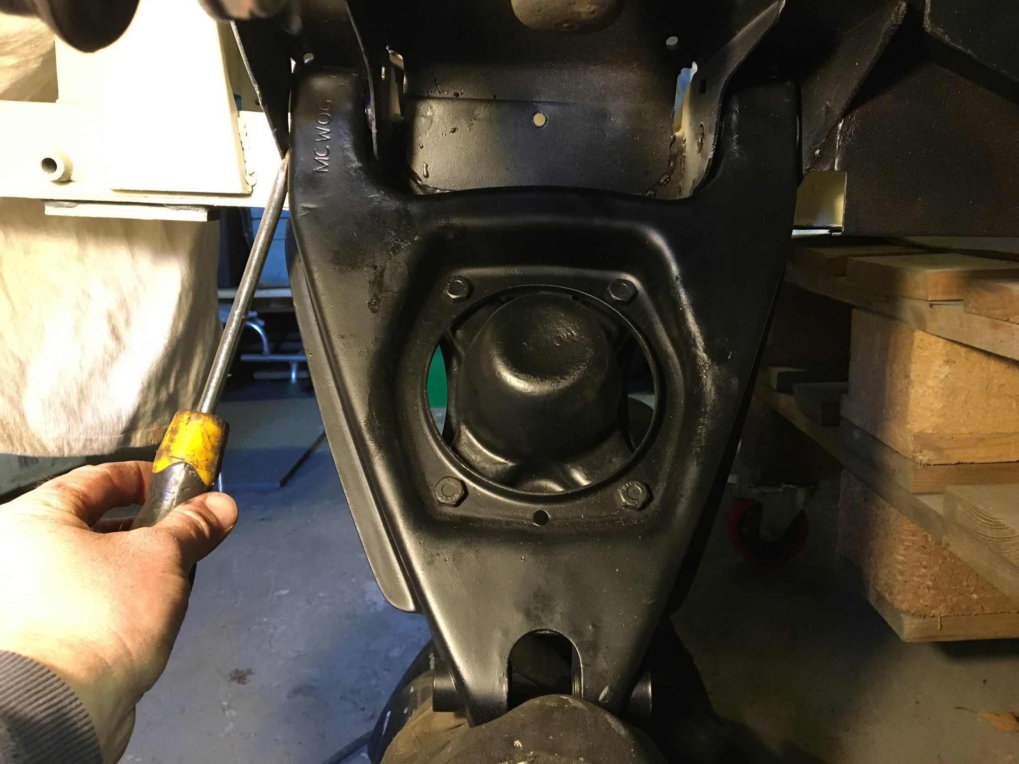 MG Midget 1965 MKII Restoration Project Front Suspension Rebuild