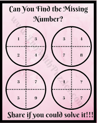 Math circle picture puzzle for teens Math circle picture puzzle for teens