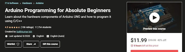 Arduino Programming For Absolute Beginners