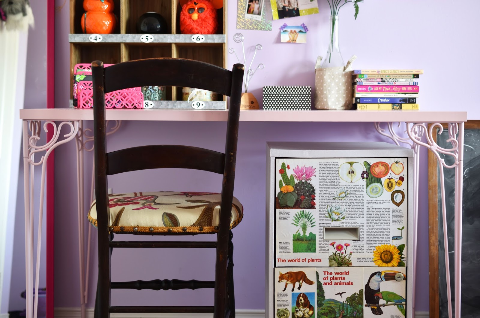 Woman In Real Life Diy Filing Cabinet Makeover Using Vintage Book