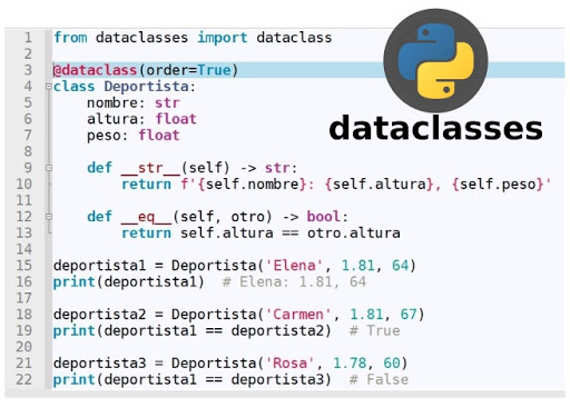 Python 3 para impacientes: Data Classes: Clases de datos