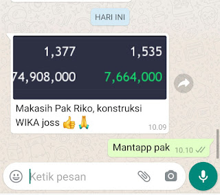 Portofolio Rikopedia dan testimoni member