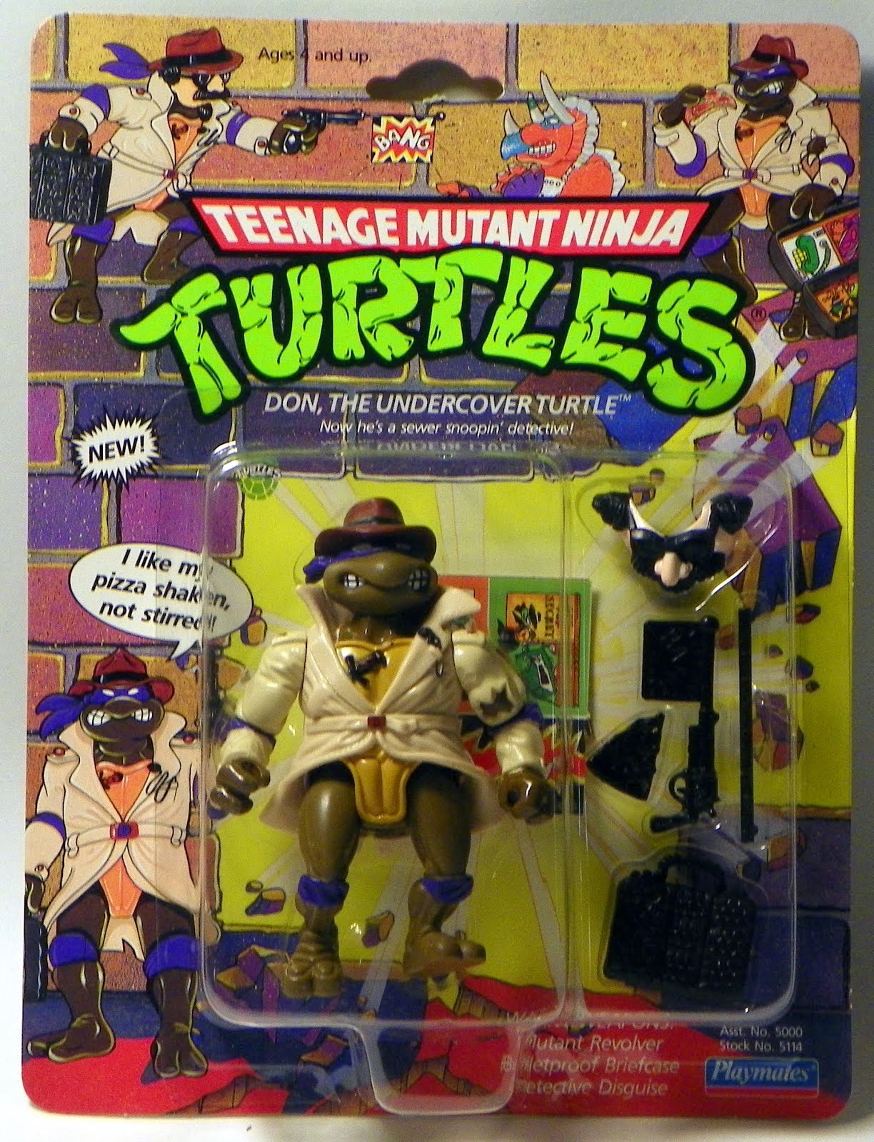 TEENAGE MUTANT NINJA TURTLES: DON THE UNDERCOVER TURTLE - PLAYMATES