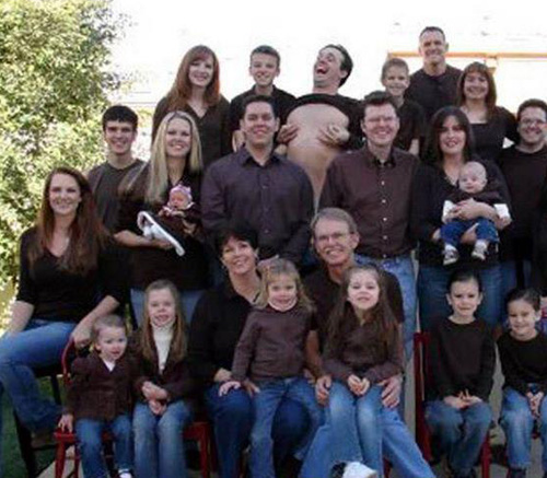 group photos ruined by one person