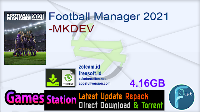 Football Manager 2021 -MKDEV