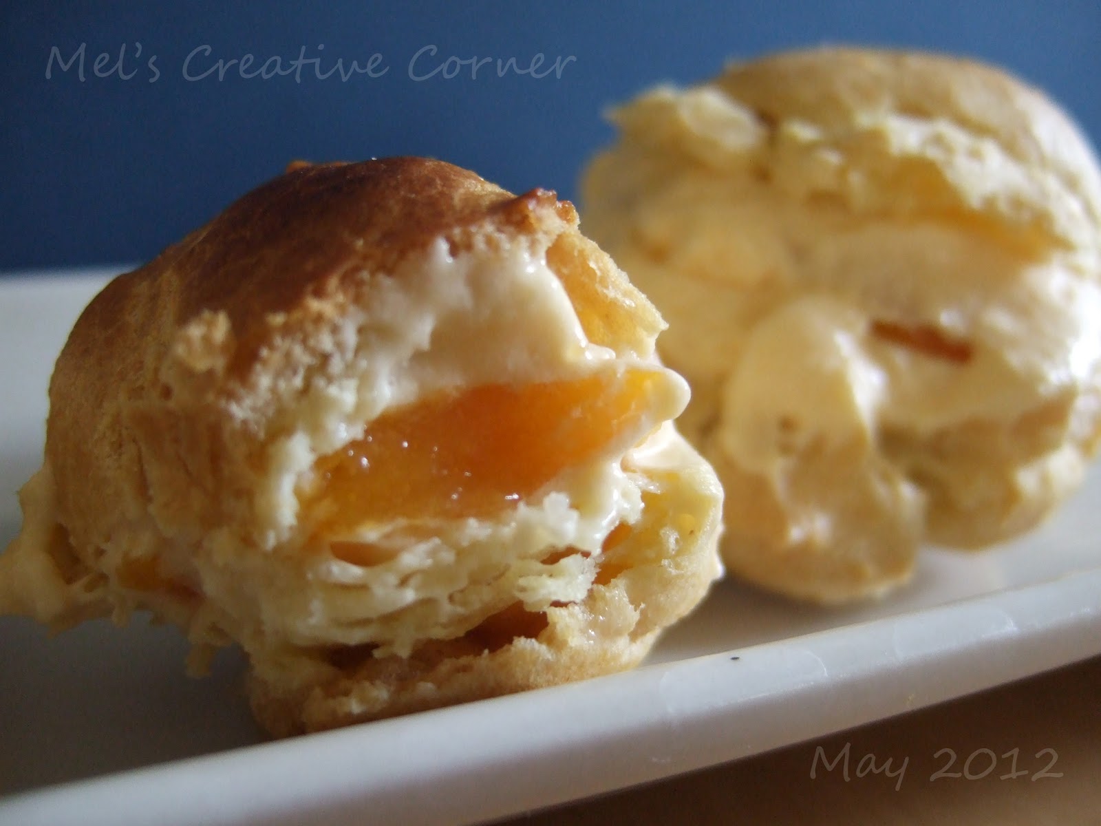 Mango Madness Cream Puffs!