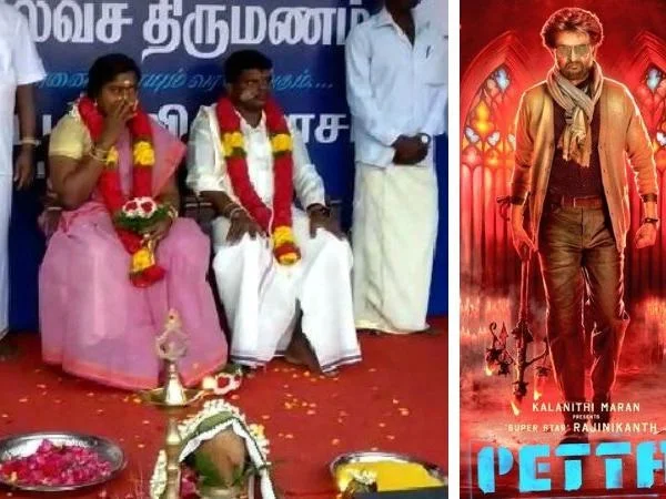  [VIDEO] Rajinikanth fans get married outside Chennai cinema hall screening Petta – details inside, Chennai, News, Marriage, Humor, Cinema, Entertainment, Rajanikanth, National.
