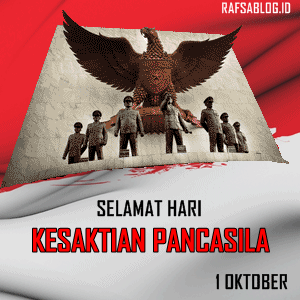 Kartu Ucapan Hari Kesaktian Pancasila Terbaru 2022