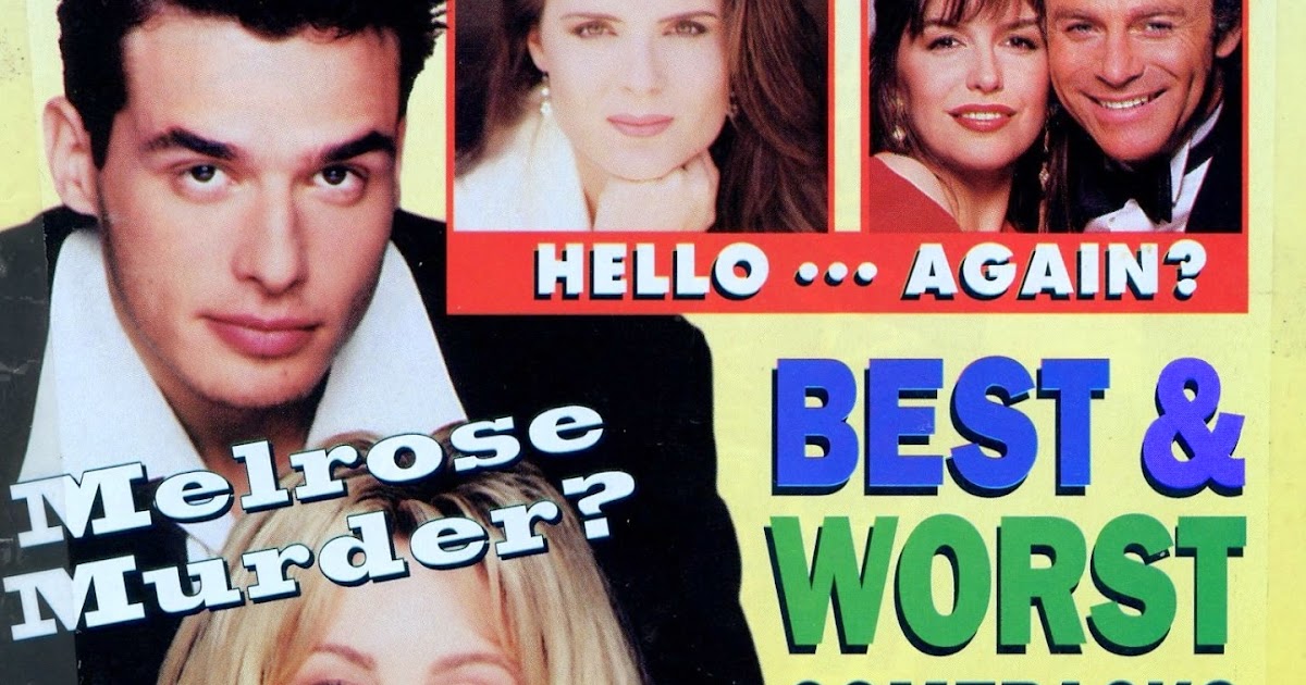 Soap Opera Digest CoverOctober 10, 1995