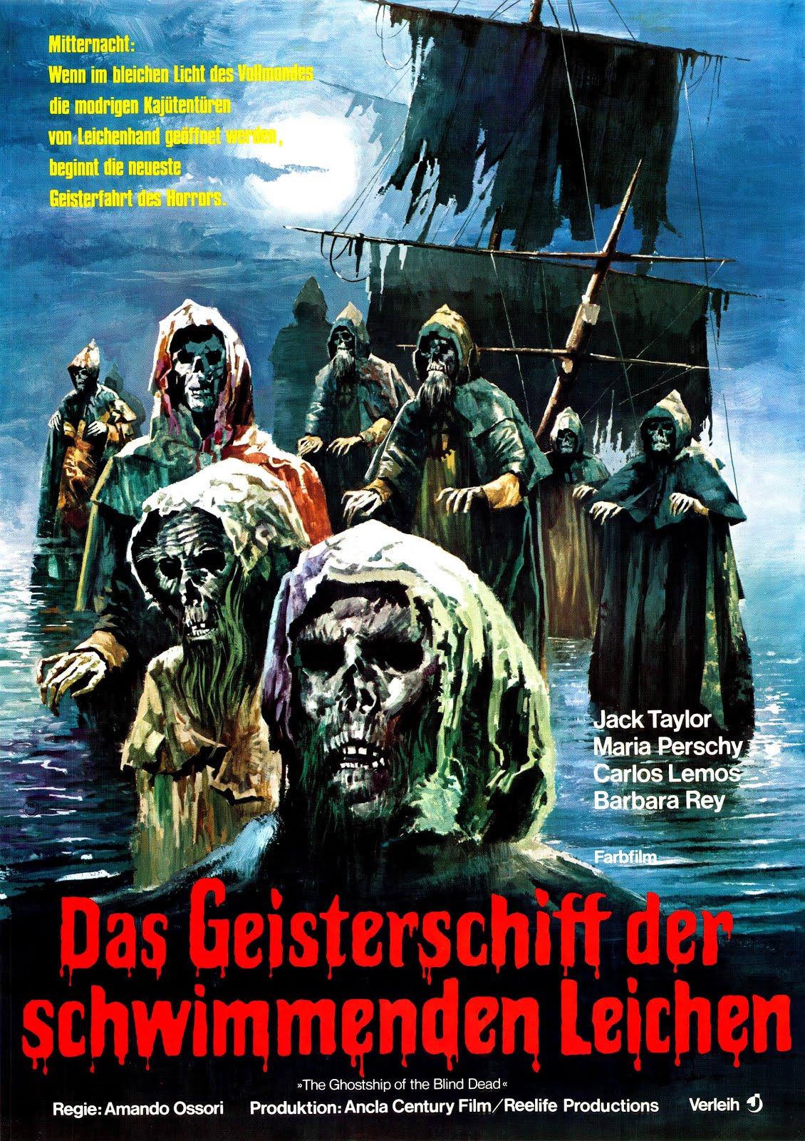 Le monde des morts-vivants (1973) Amando De Ossorio - El buque maldito