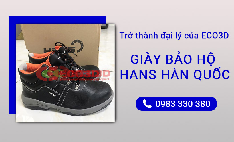 Giày bảo hộ Hàn Quốc cao cổ HANS HS-55 Giày bảo hộ Hàn Quốc cao cổ HANS HS-55